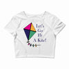 fly a kite Crop Top