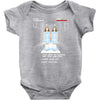 all play and no work Baby Bodysuit