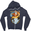 avatar of the air nomads Zipper Hoodie