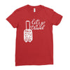 for travel enthusiasts! Ladies Fitted T-Shirt