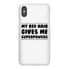 red head hair iPhoneX