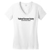national sarcasm society funny t shirt college s 3xl Women's V-Neck T-Shirt
