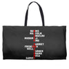 black history 365 Weekender Totes