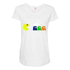 funny zombie Maternity Scoop Neck T-shirt