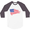 united states of america 3/4 Sleeve Shirt