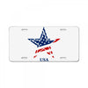 usa star License Plate