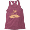 what's up beaches (2) Racerback Tank