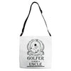 Golfer Uncle Adjustable Strap Totes