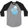 World's Best Dad Ever 3/4 Sleeve Shirt