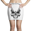 stupid skull Mini Skirts