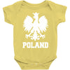poland polska polish football flag new Baby Onesie