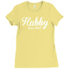 hubby since 2015 funny Ladies Fitted T-Shirt