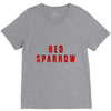 Red Sparrow V-Neck Tee