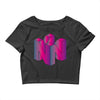 colorful nintendo Crop Top