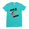 gold all in my ring Ladies Fitted T-Shirt