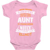 Super Cool Aunt Of A Freaking Awesome Niece Baby Onesie