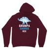 grumpa saurus rex Unisex Hoodie