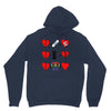 ls lesbian full heart Unisex Hoodie