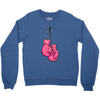 boxing gloves breast cancer Crewneck Sweatshirt