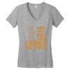 kill people funny Women's V-Neck T-Shirt