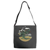 morning commute Adjustable Strap Totes