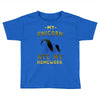 my unicorn ate my homework Toddler T-shirt