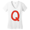 quail man Women's V-Neck T-Shirt