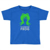 the green frog Toddler T-shirt