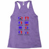 how politics work Racerback Tank