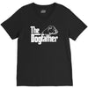 the dogfather   boxer V-Neck Tee