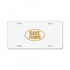 save ferrıs License Plate