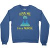 kiss a nurse Crewneck Sweatshirt