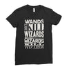 wizards kill wizards Ladies Fitted T-Shirt