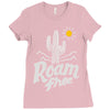 roam free Ladies Fitted T-Shirt