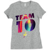 team 10 Ladies Fitted T-Shirt