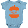halloween forget candy give me tacos pumpkin Baby Bodysuit