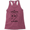 As Exhausted As Alien Racerback Tank