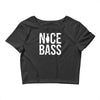 nice bass fishing Crop Top