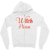 witch please Zipper Hoodie