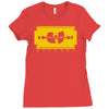 razor sharp records Ladies Fitted T-Shirt