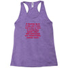 casual friday Racerback Tank