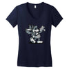 vintage banjo Women's V-Neck T-Shirt