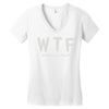 wtf where's the food Women's V-Neck T-Shirt