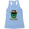 hulk smash Racerback Tank