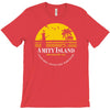 amity island jaws inspired movie shark printed T-Shirt