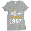 kings are born in 1967 Ladies Fitted T-Shirt