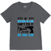 IF MOTHER IN LAW CAN'T FIX IT THAN NO ONE CAN FIX IT V-Neck Tee