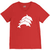 three dolphins V-Neck Tee
