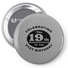 Funny 40th Birthday Pin-back button
