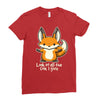 all the fox Ladies Fitted T-Shirt